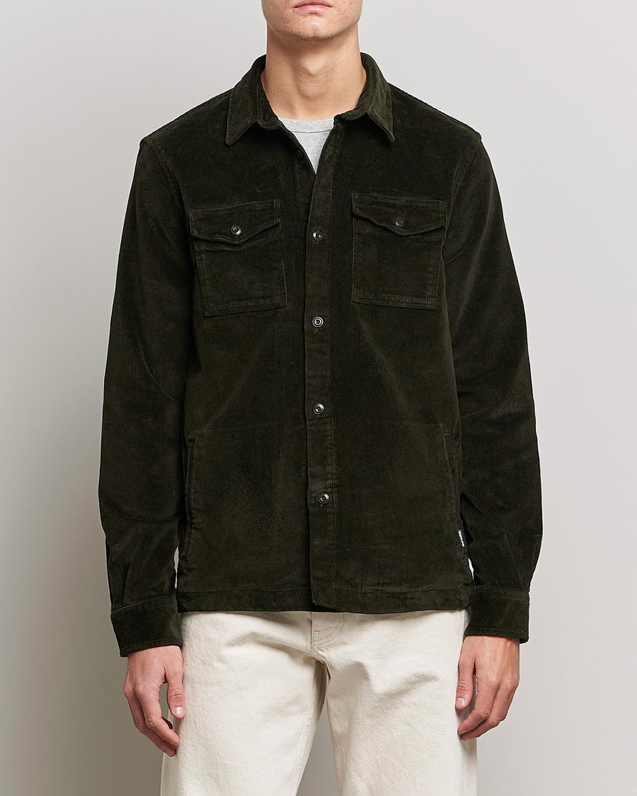Herr | | Barbour Lifestyle | Corduroy Overshirt Olive