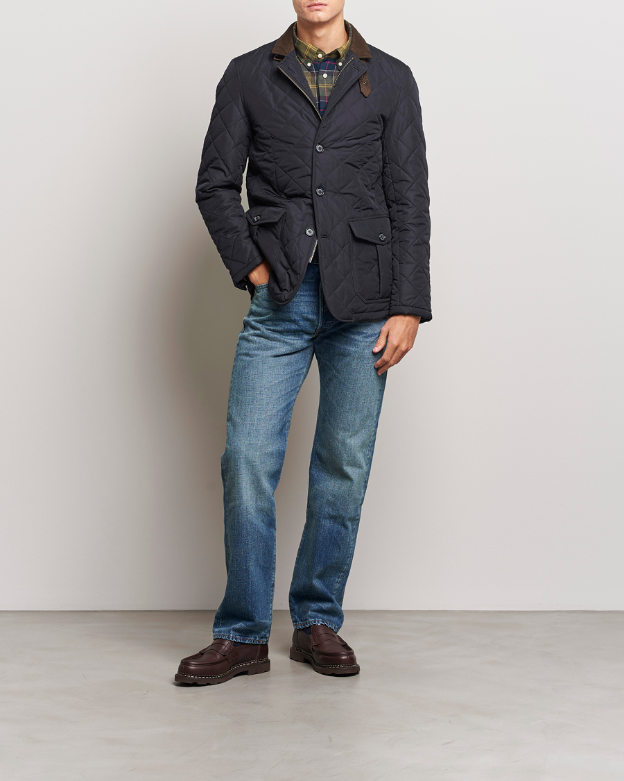 Herr |  | Barbour Lifestyle | Quilted Lutz Jacket  Navy