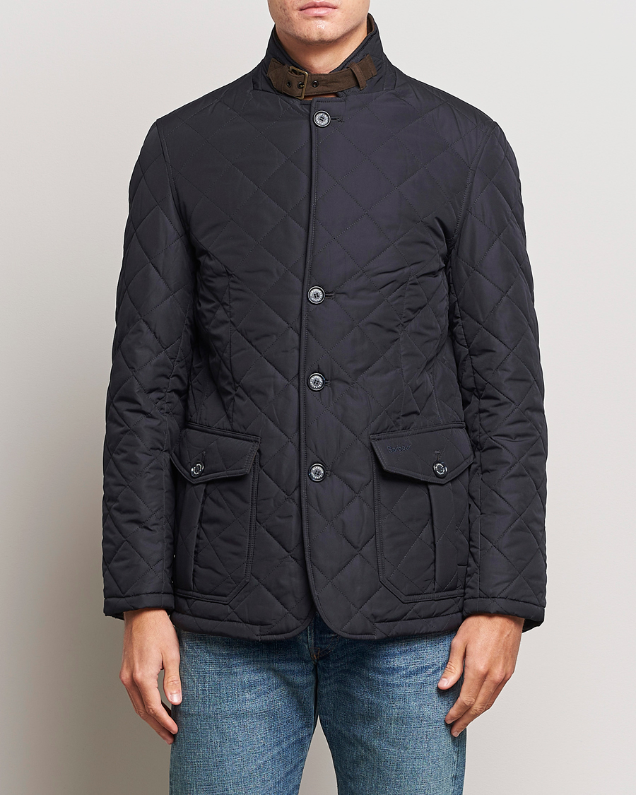 Herr |  | Barbour Lifestyle | Quilted Lutz Jacket  Navy