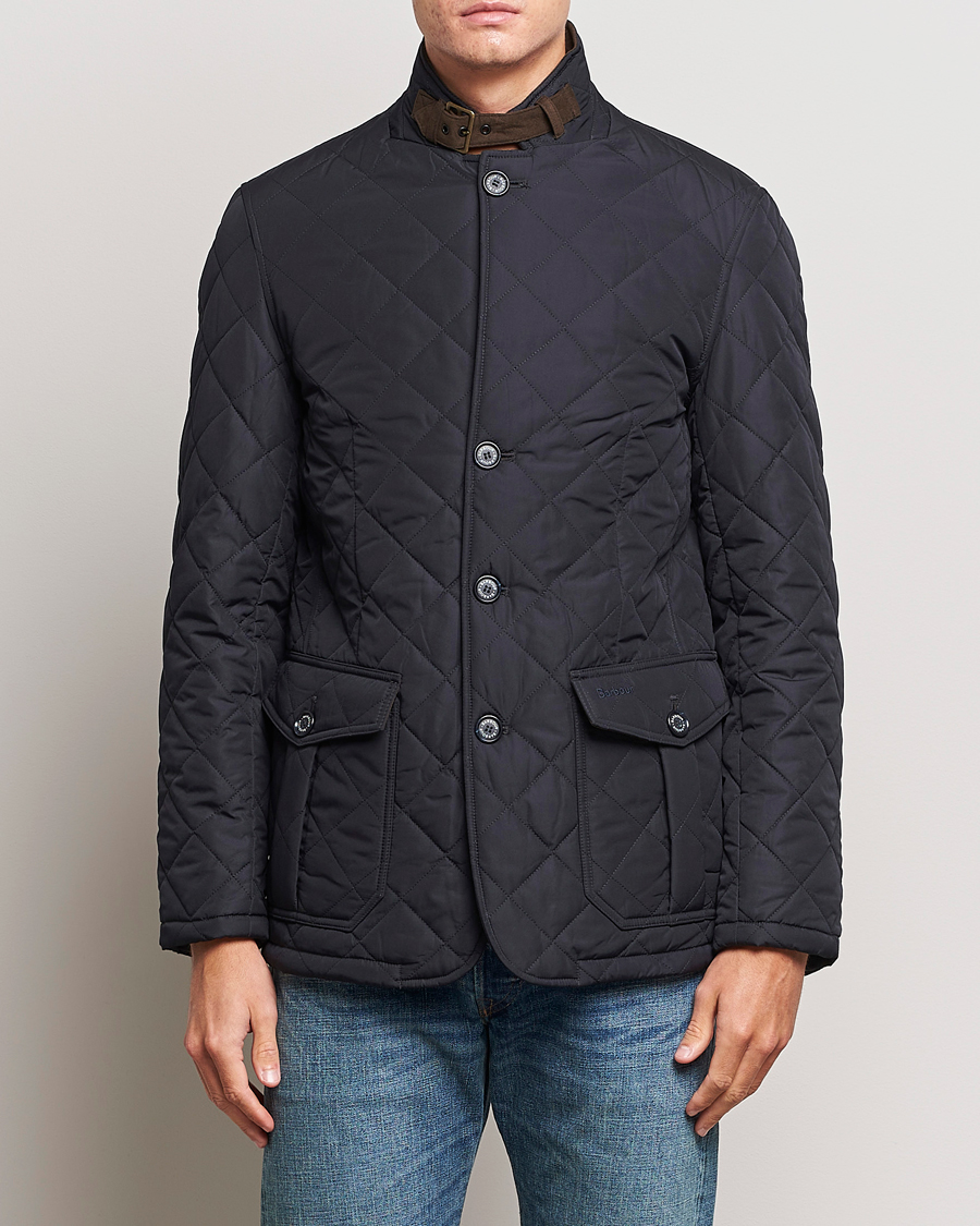 Herr | Barbour | Barbour Lifestyle | Quilted Lutz Jacket  Navy