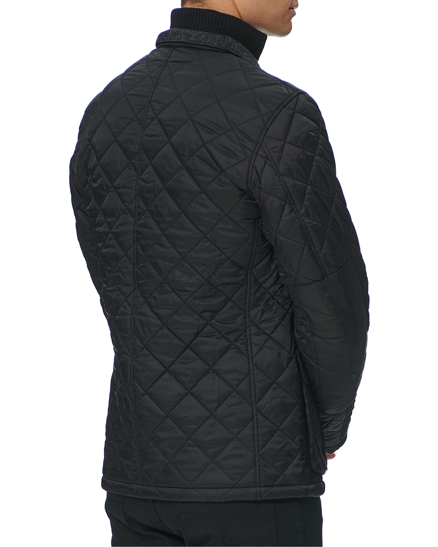 Herr | Jackor | Barbour International | Windshield Quilt Jacket Black