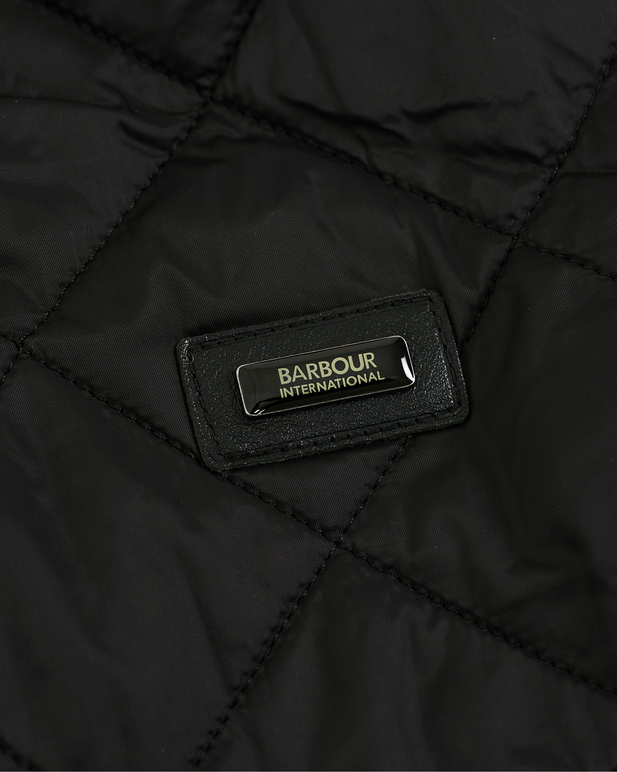 Herr | Jackor | Barbour International | Windshield Quilt Jacket Black