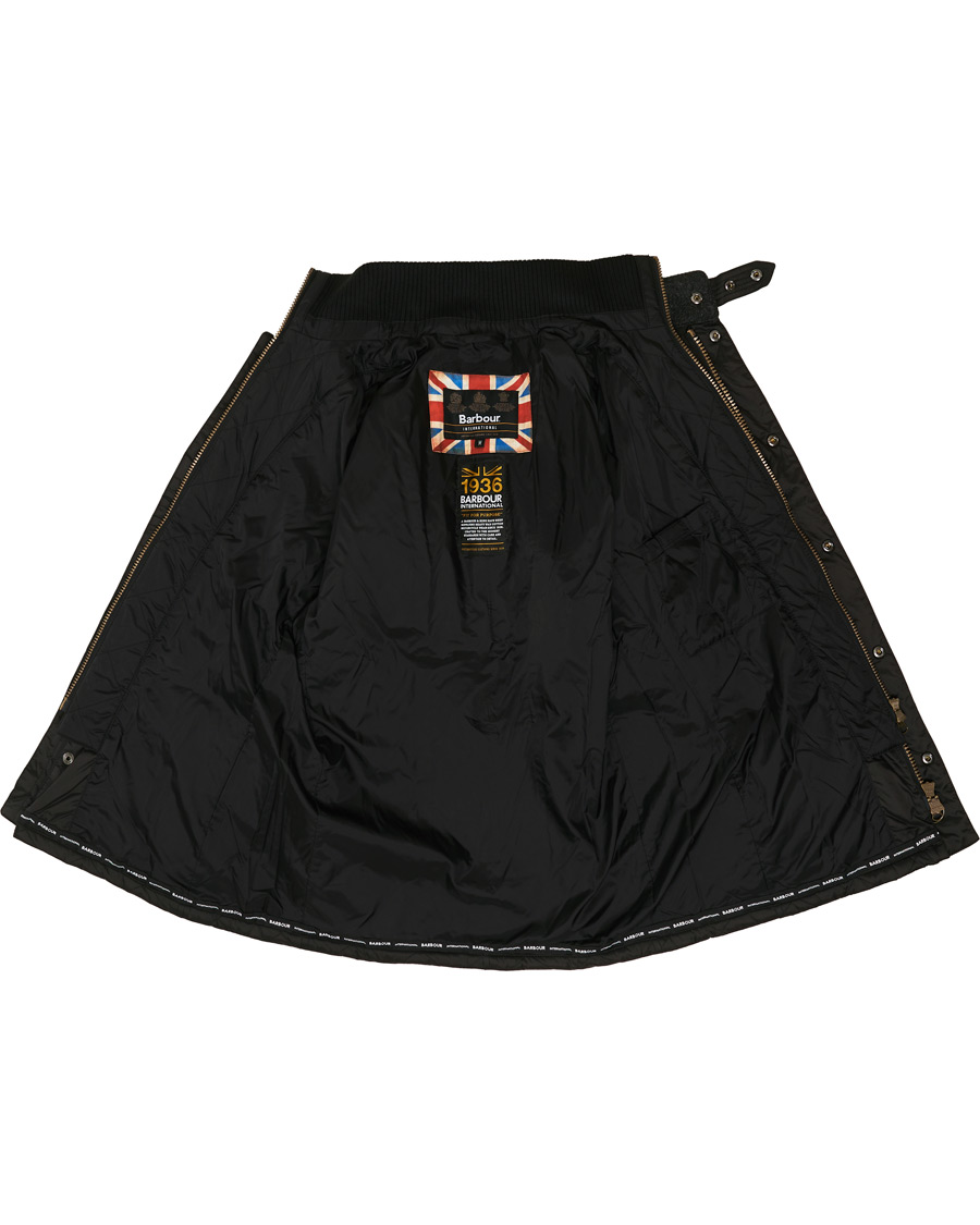 Herr | Jackor | Barbour International | Windshield Quilt Jacket Black