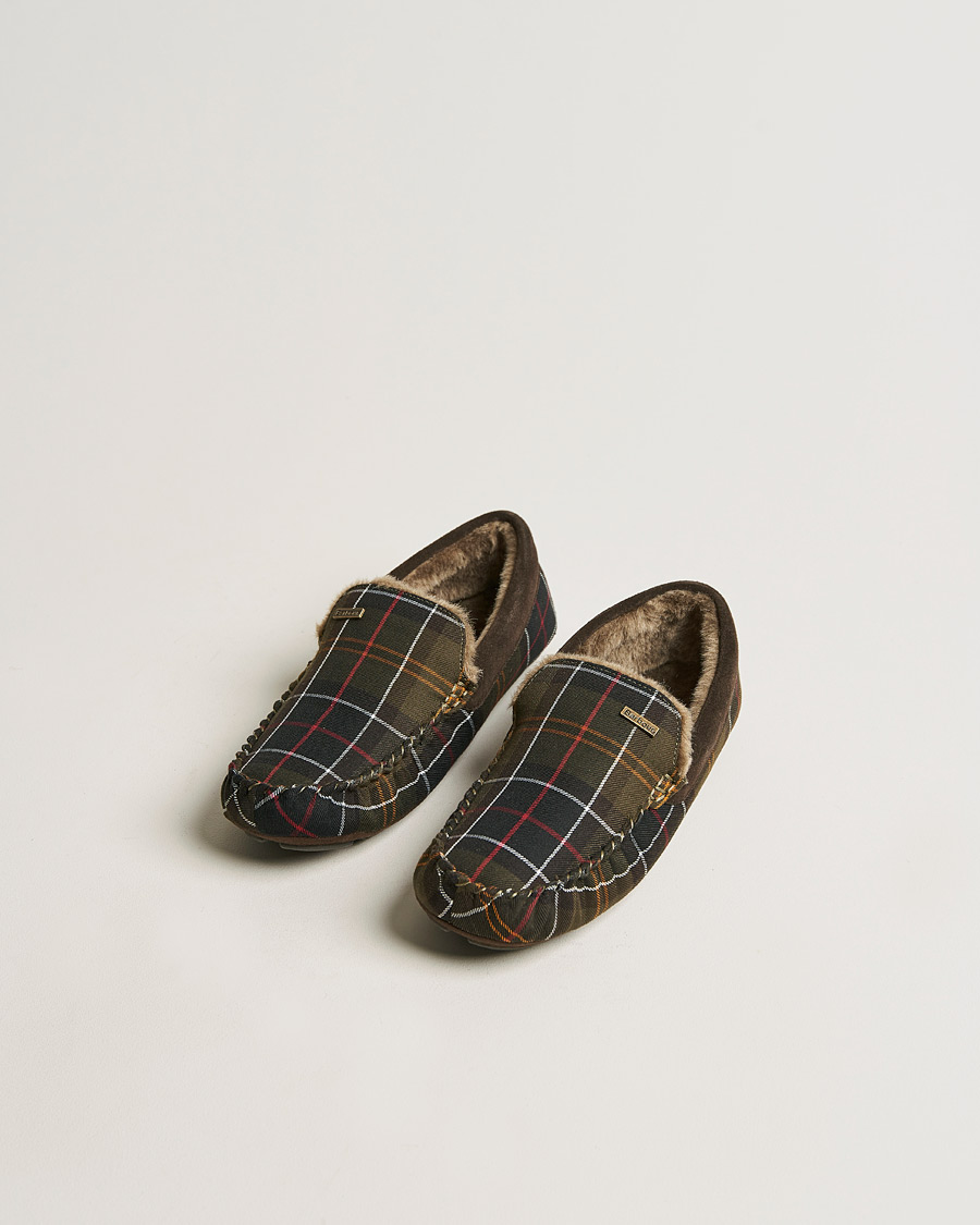 Herr | Barbour Lifestyle Monty Indoor Car Shoe Classic Tartan | Barbour Lifestyle | Monty Indoor Car Shoe Classic Tartan