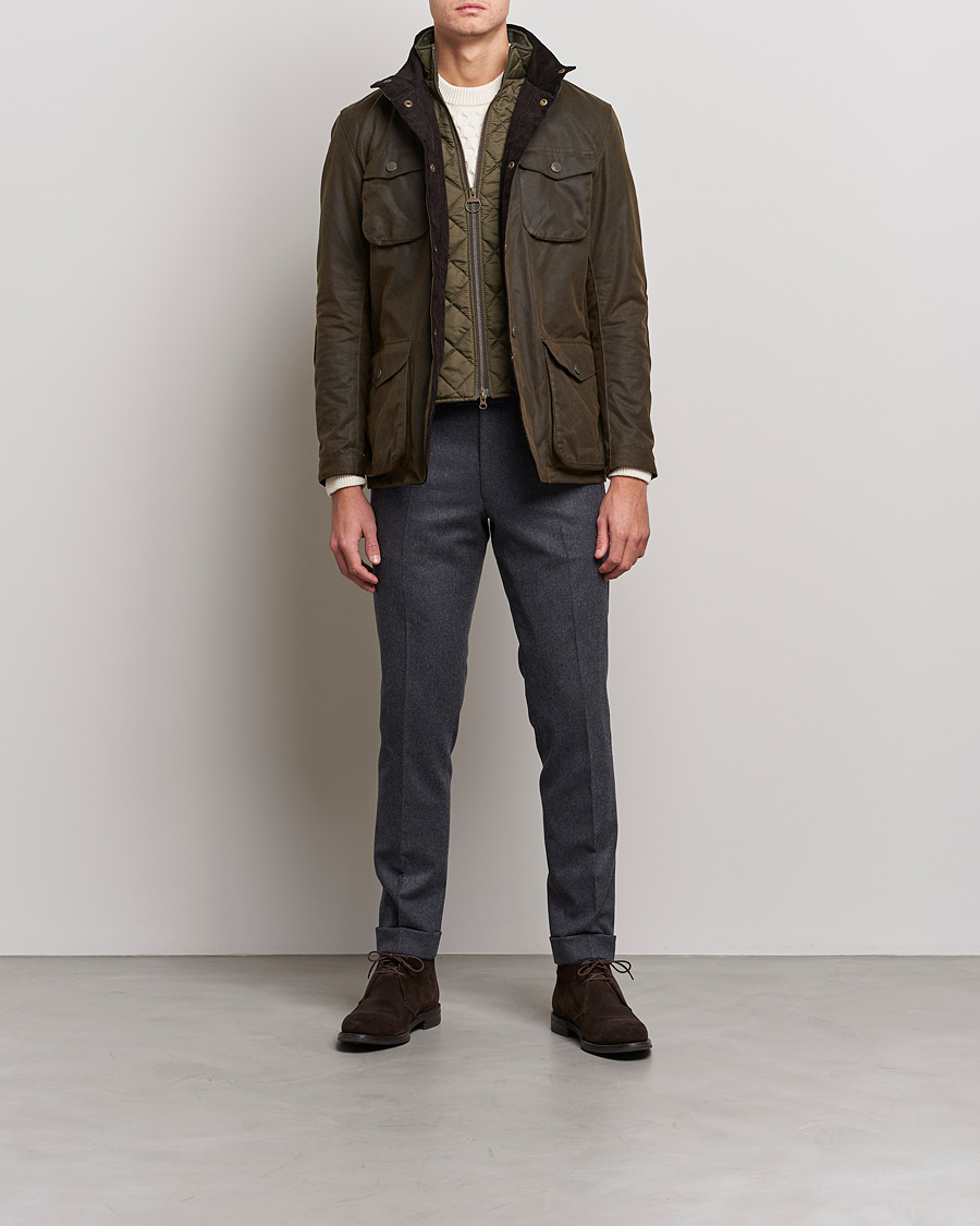 Herr | Barbour | Barbour Lifestyle | Ogston Waxed Jacket Olive