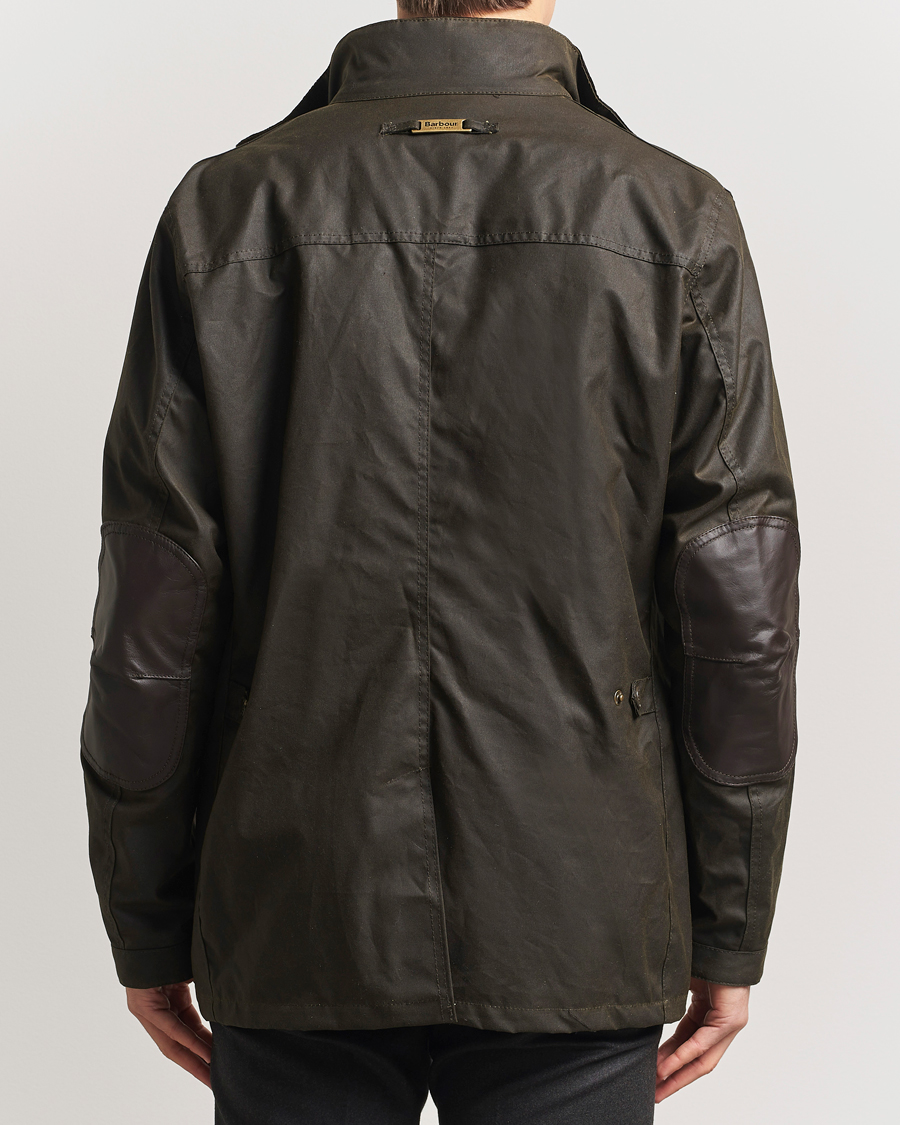 Herr | Jackor | Barbour Lifestyle | Ogston Waxed Jacket Olive