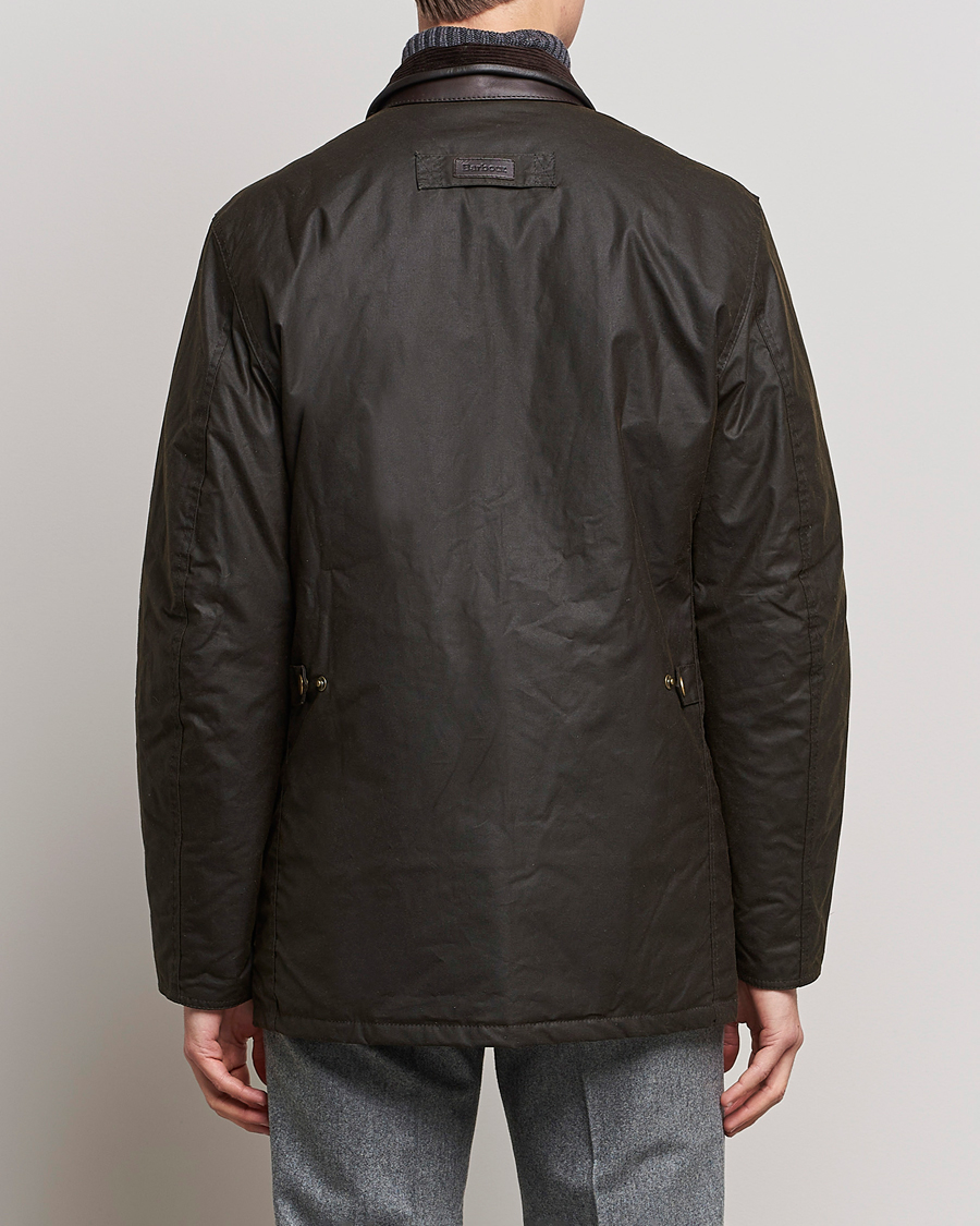 Herr | Jackor | Barbour Lifestyle | Hereford Wax Jacket Olive