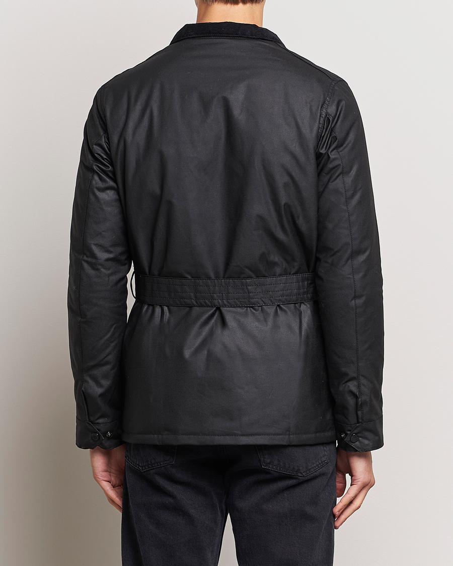 Herr | Jackor | Barbour International | Winter Slim International Wax Jacket Black