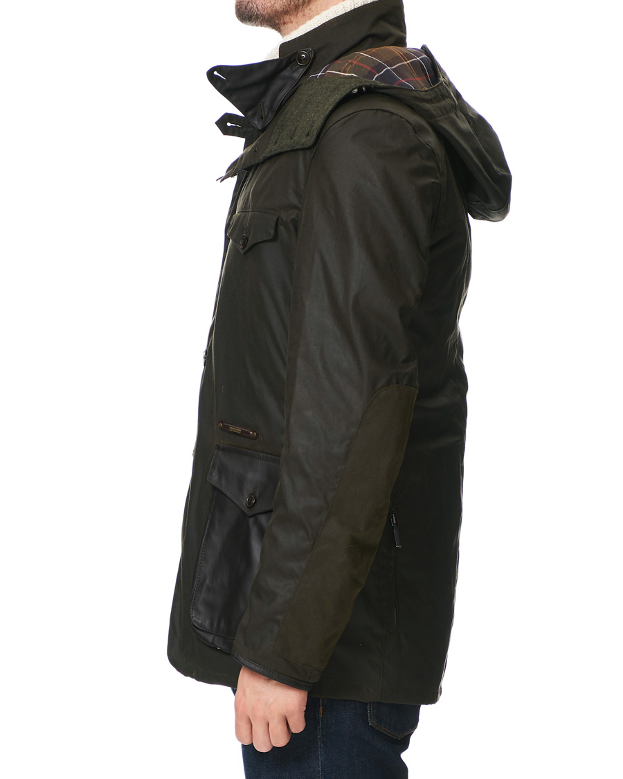 Herr | Jackor | Barbour Lifestyle | Gold Standard Supa Commander Wax Jacket Olive