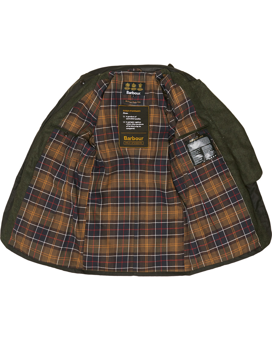Herr | Jackor | Barbour Lifestyle | Gold Standard Supa Commander Wax Jacket Olive