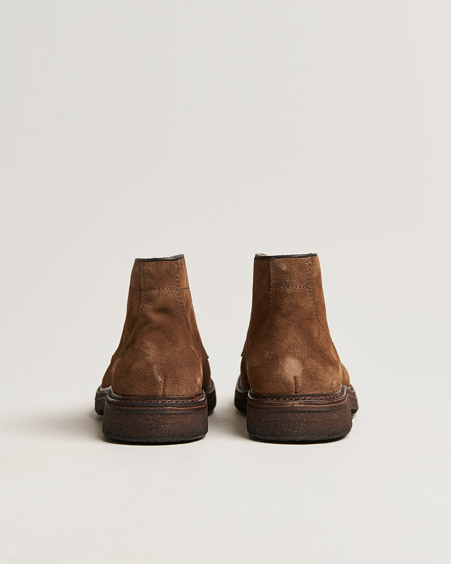 Herr | Kängor | Astorflex | Nuvoflex Lace Up Boot Dark Khaki Suede