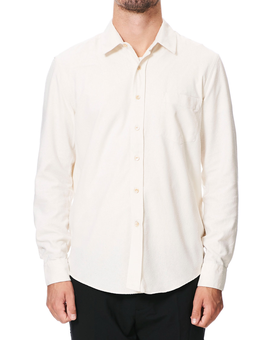 Herr | Skjortor | Our Legacy | Classic Silk Shirt Off White