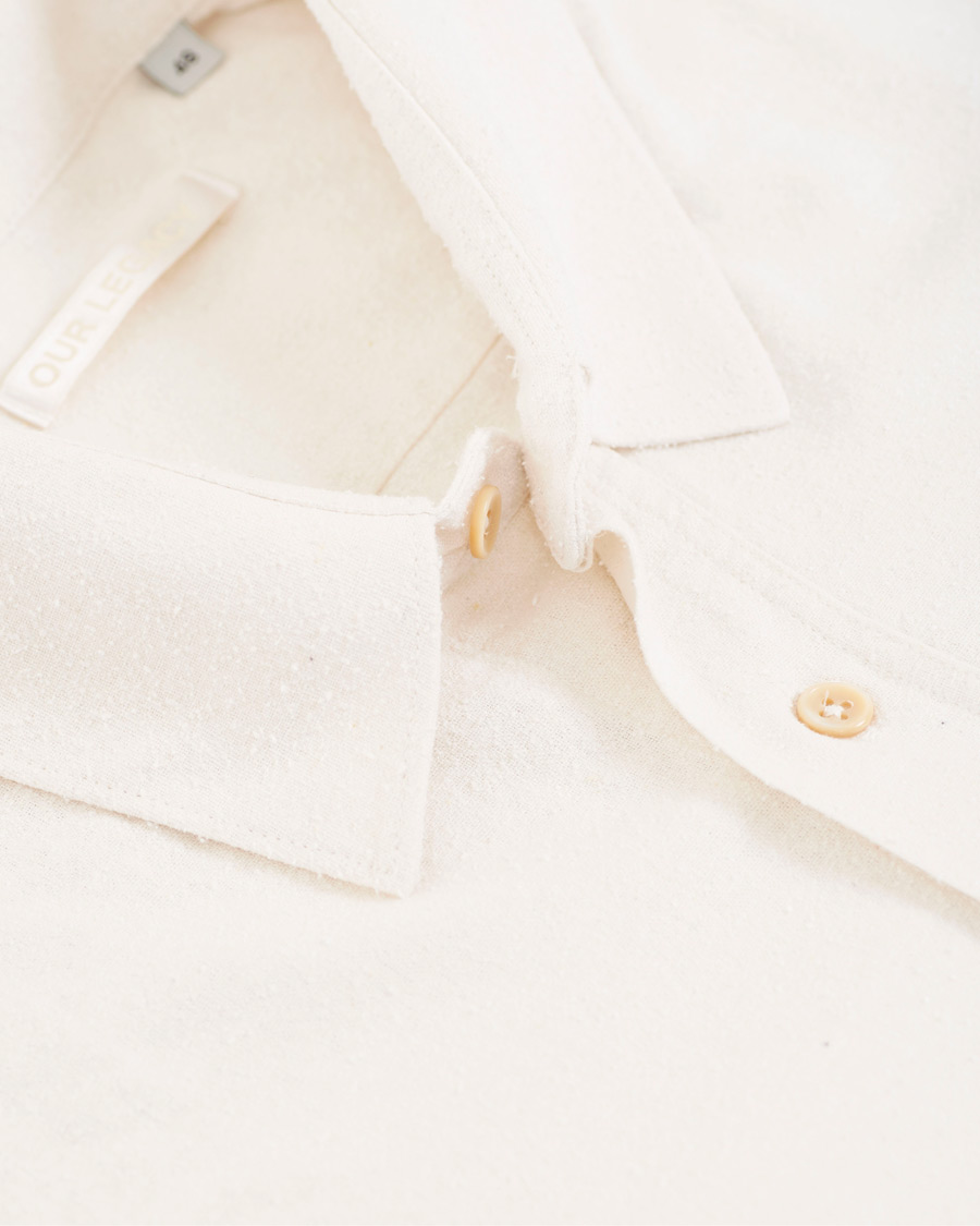 Herr | Skjortor | Our Legacy | Classic Silk Shirt Off White