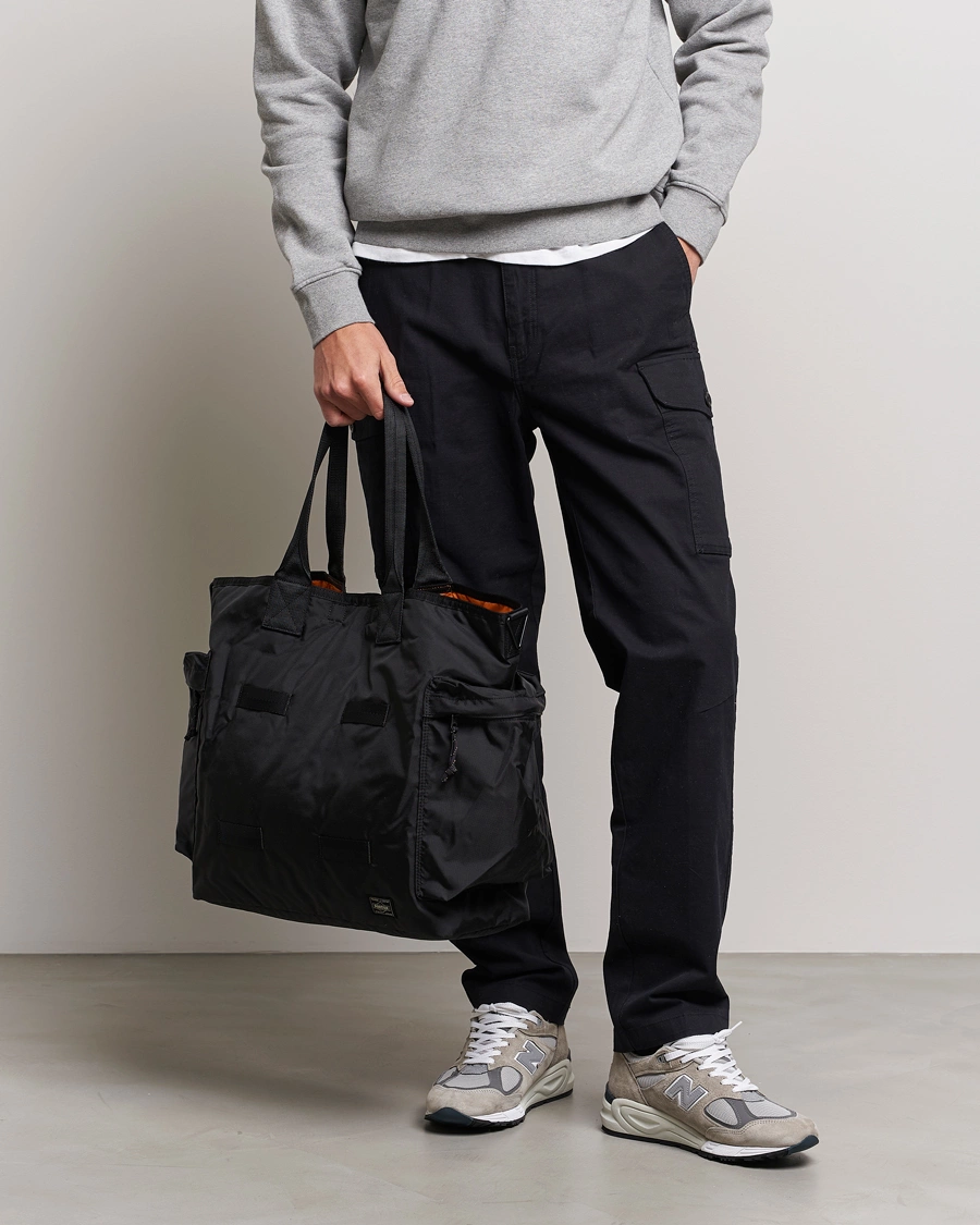 Herr | Väskor | Porter-Yoshida & Co. | Force 2Way Tote Bag Black