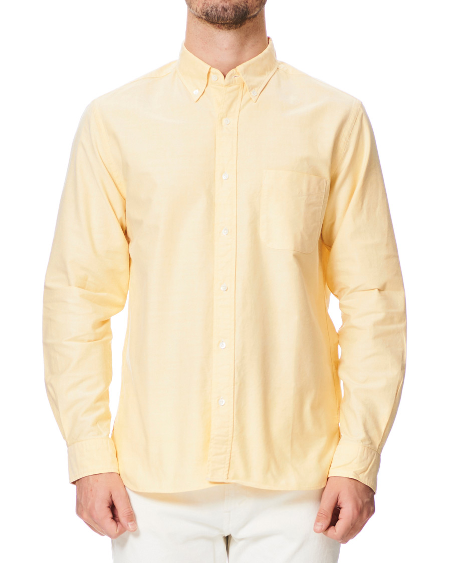 Herr | Skjortor | BEAMS PLUS | Oxford Button Down Shirt Yellow