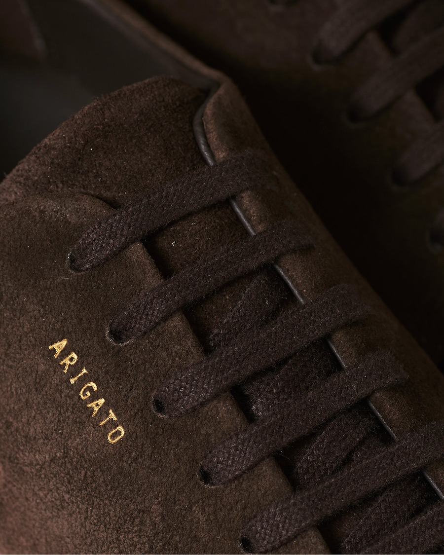 Herr | Axel Arigato High Shine Toe Cap Sneaker Brown Suede | Axel Arigato | High Shine Toe Cap Sneaker Brown Suede