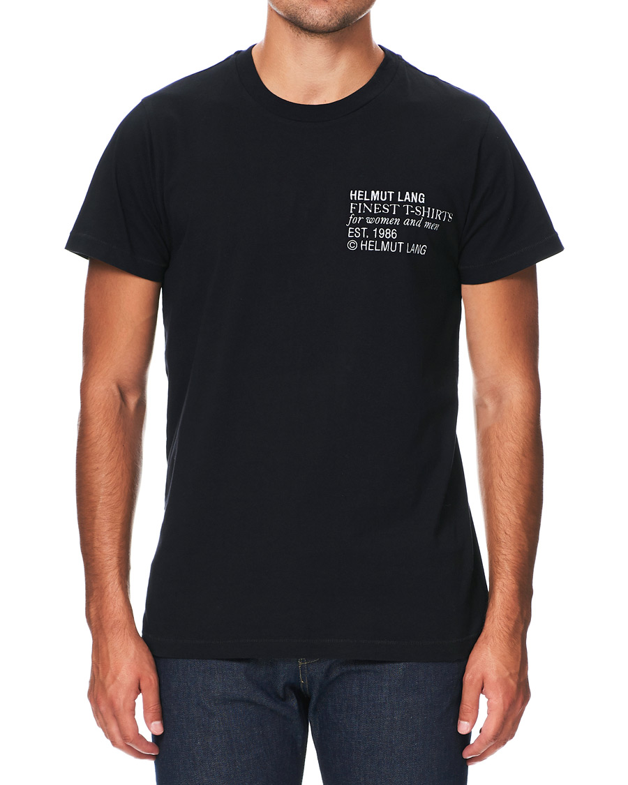 Herr | T-Shirts | Helmut Lang | Standard Finest Tee Black