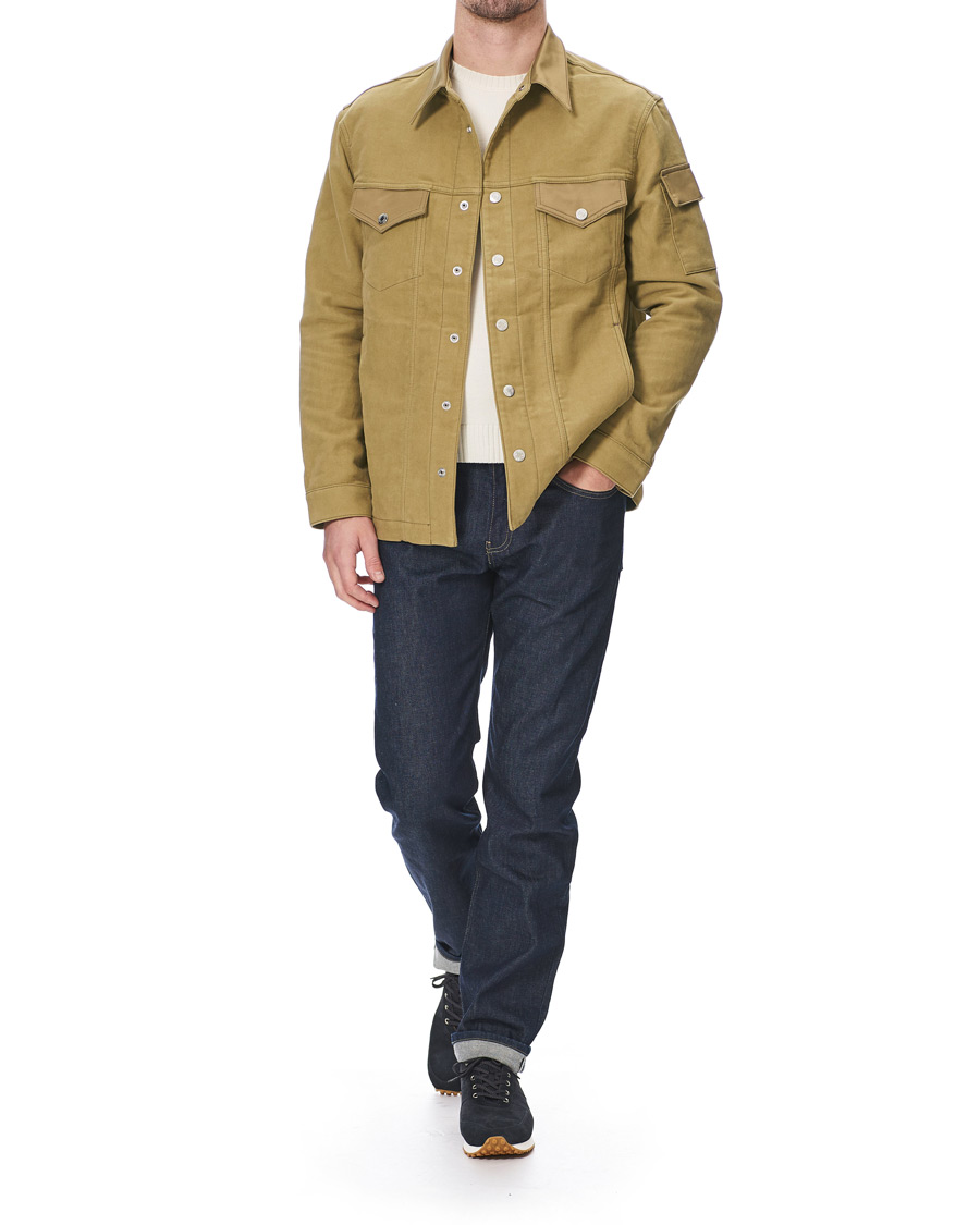 Herr | Jackor | Helmut Lang | Moleskine Trucker Jacket Pale Moss