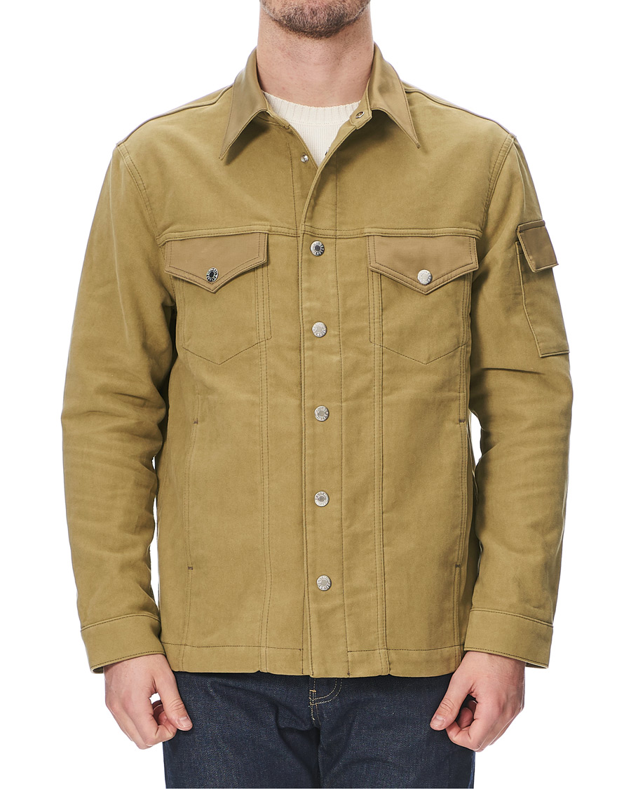 Herr | Jackor | Helmut Lang | Moleskine Trucker Jacket Pale Moss