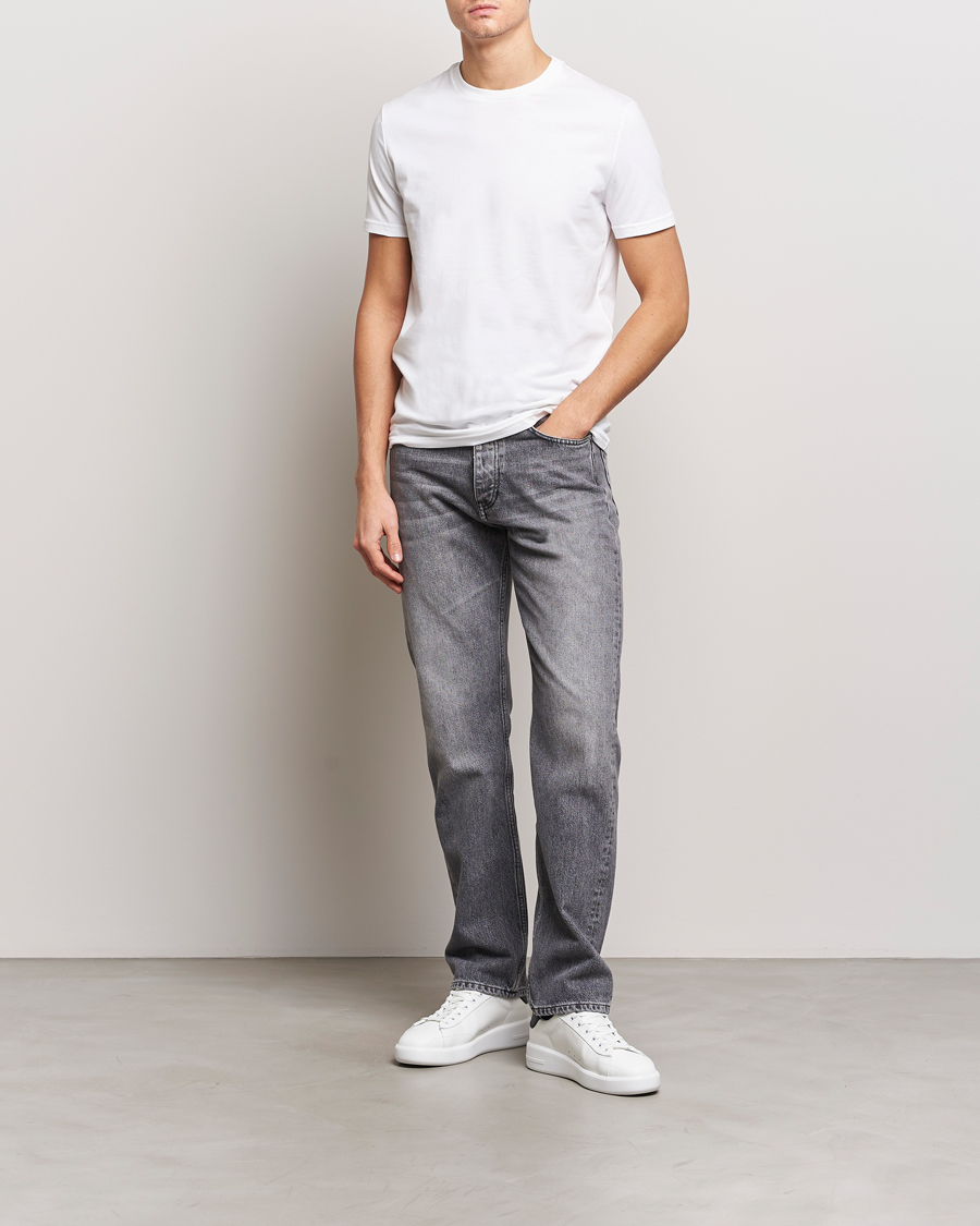 Herr | T-Shirts | Dsquared2 | 2-Pack Cotton Stretch Crew Neck Tee White