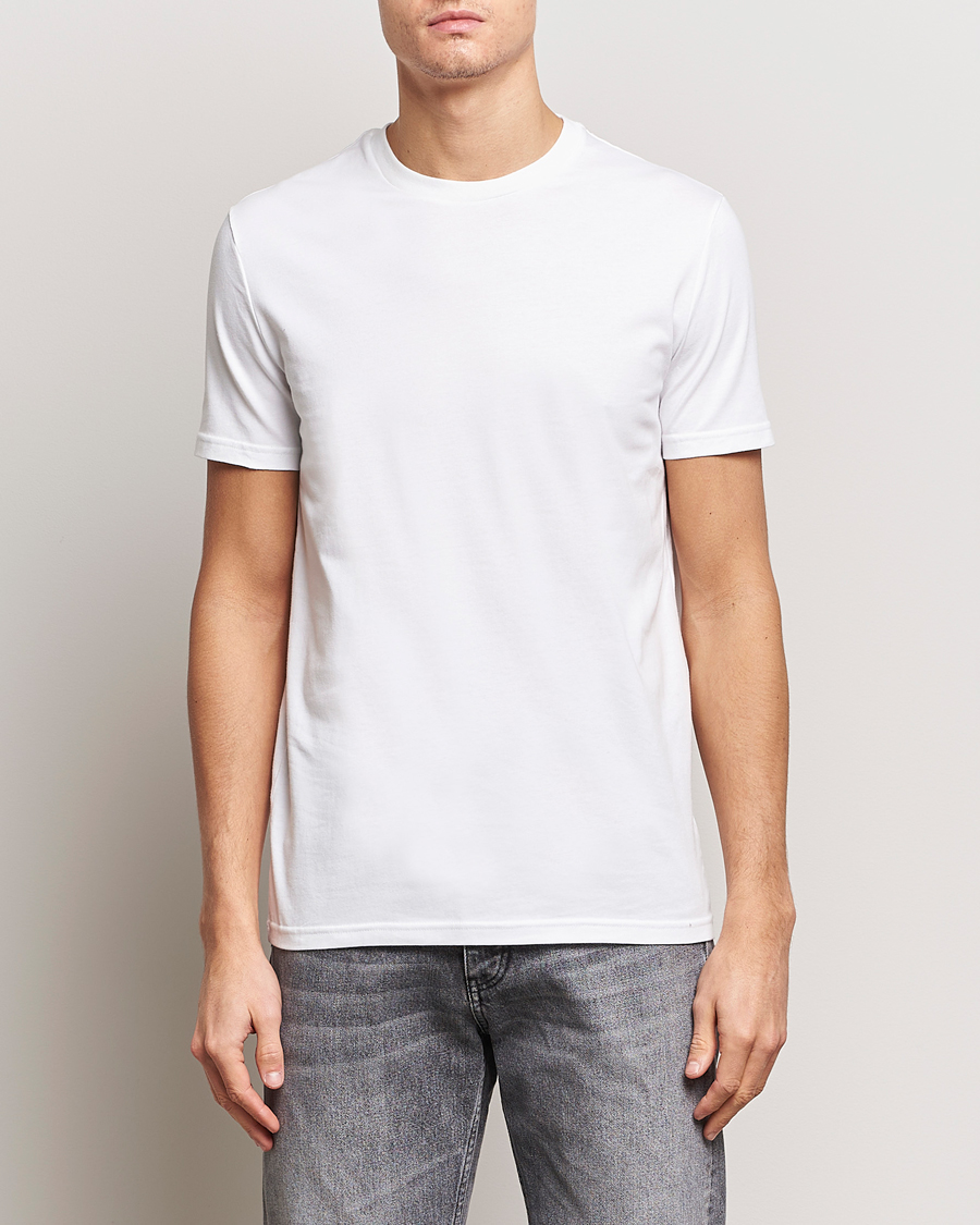 Herr | Luxury Brands | Dsquared2 | 2-Pack Cotton Stretch Crew Neck Tee White