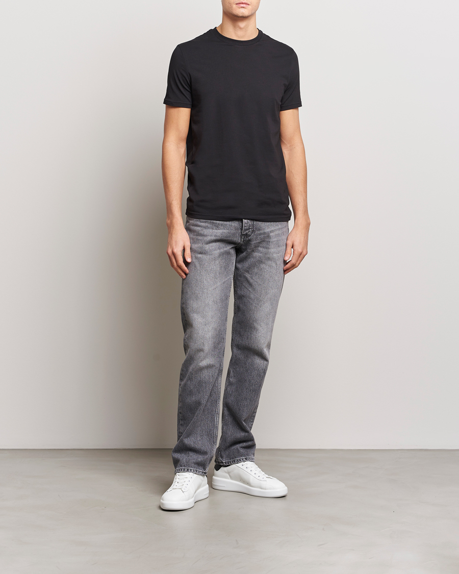 Herr | T-Shirts | Dsquared2 | 2-Pack Cotton Stretch Crew Neck Tee Black
