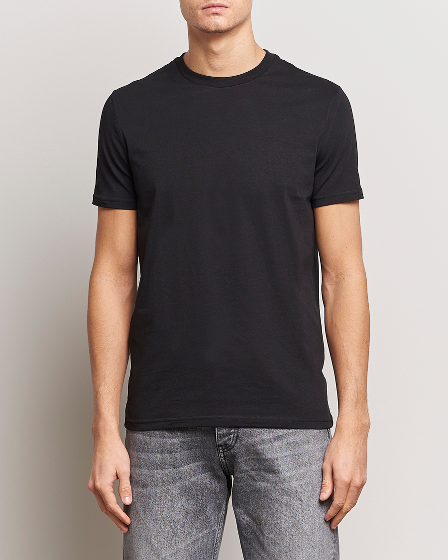 Herr | Kortärmade t-shirts | Dsquared2 | 2-Pack Cotton Stretch Crew Neck Tee Black