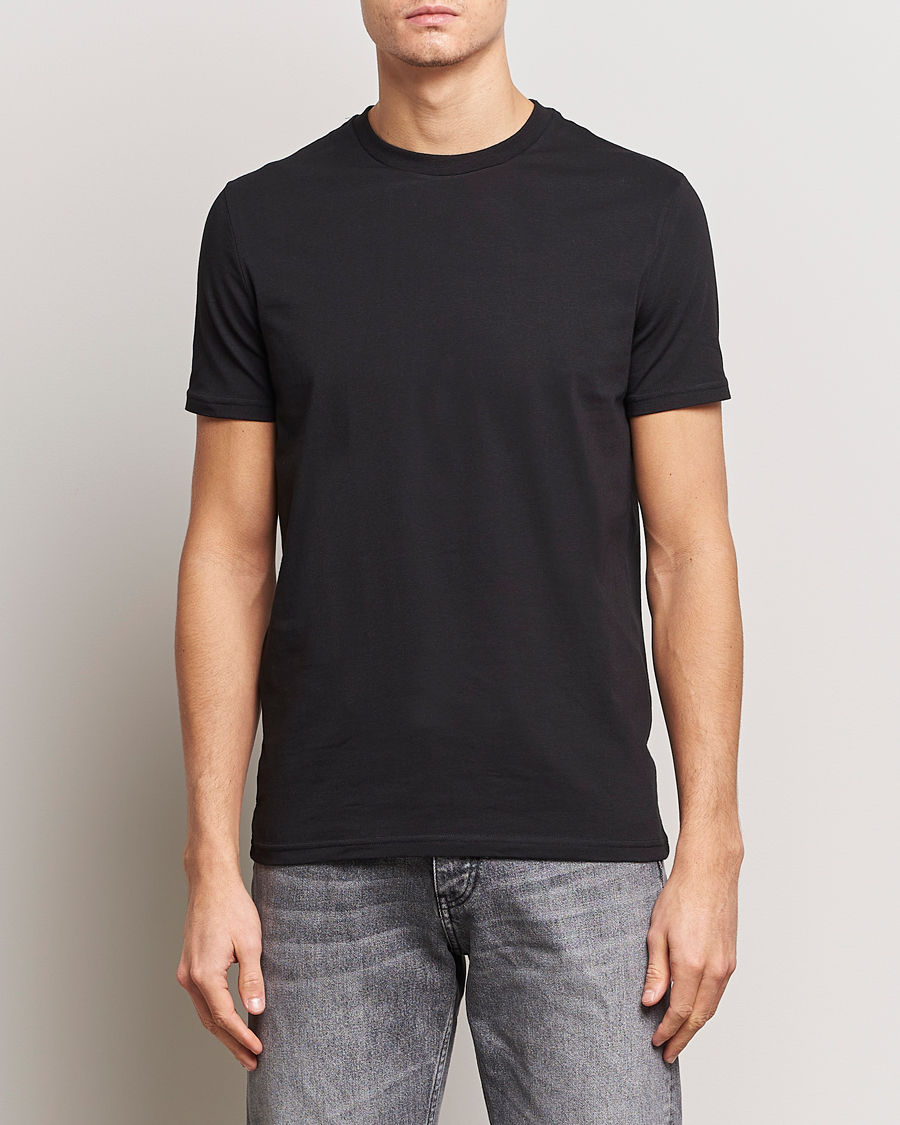 Herr | Luxury Brands | Dsquared2 | 2-Pack Cotton Stretch Crew Neck Tee Black