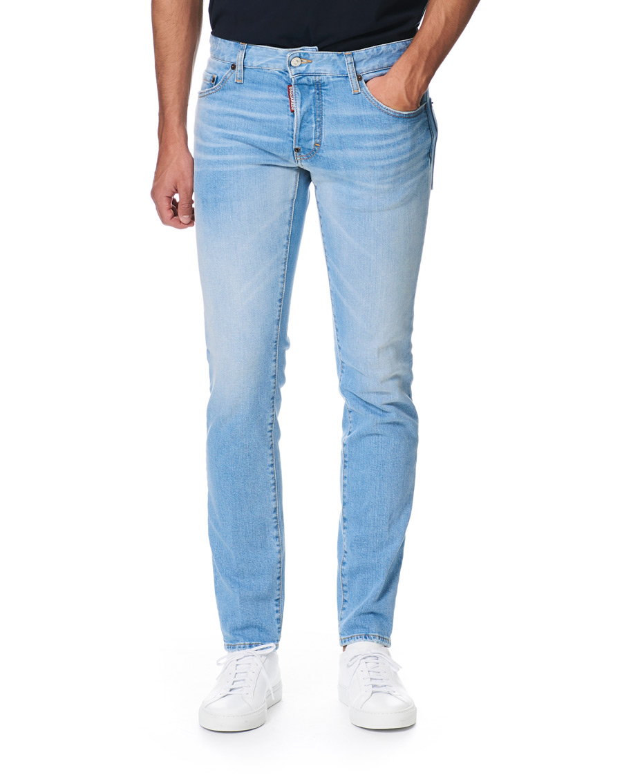 Herr | Jeans | Dsquared2 | Slim Jeans Light Caten Bros Wash