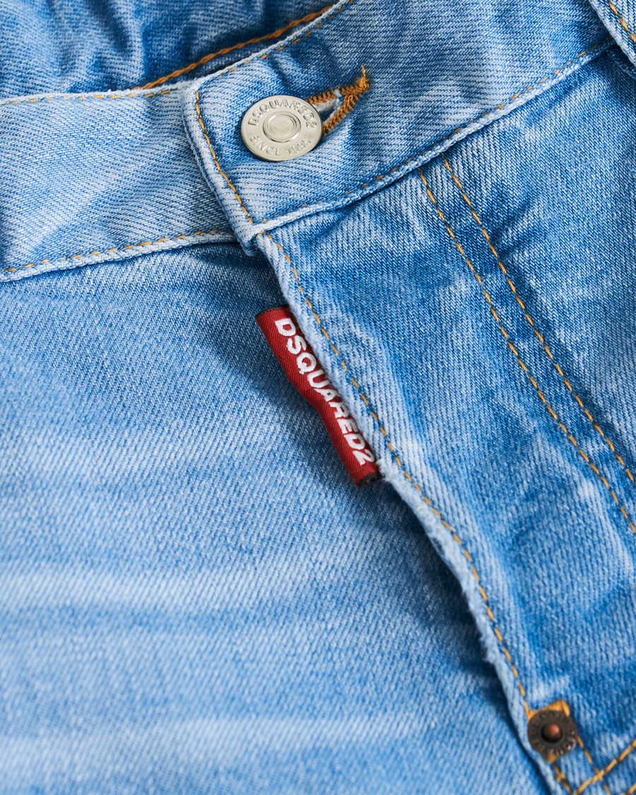 Herr | Jeans | Dsquared2 | Slim Jeans Light Caten Bros Wash
