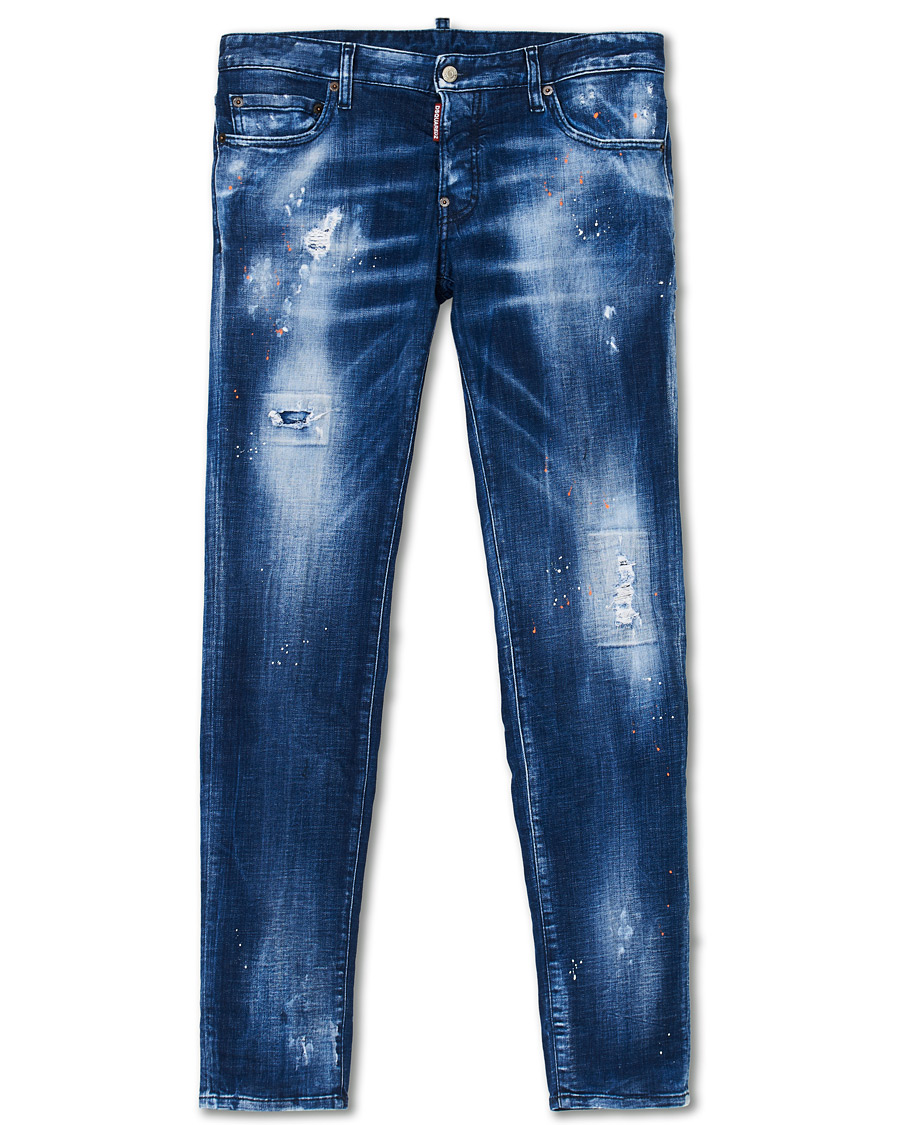 Herr | Jeans | Dsquared2 | Slim Jeans Medium Orange Country Wash