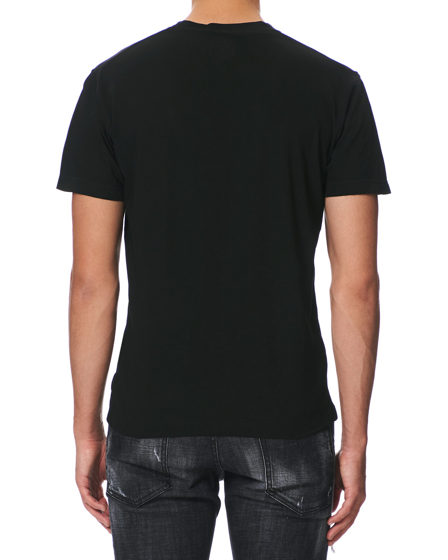 Herr | T-Shirts | Dsquared2 | Cool Fit Print Logo Crew Neck Tee Black