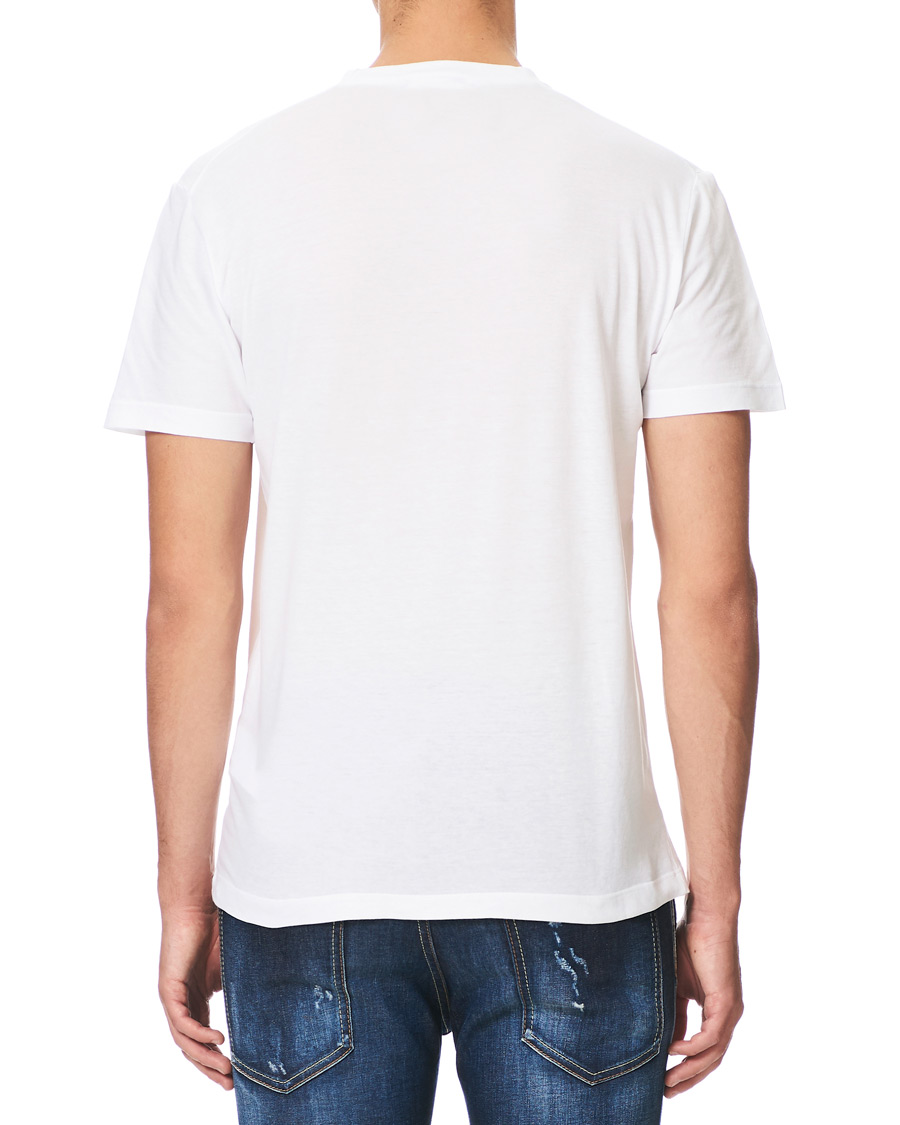 Herr | T-Shirts | Dsquared2 | Cool Fit Logo Crew Neck Tee White