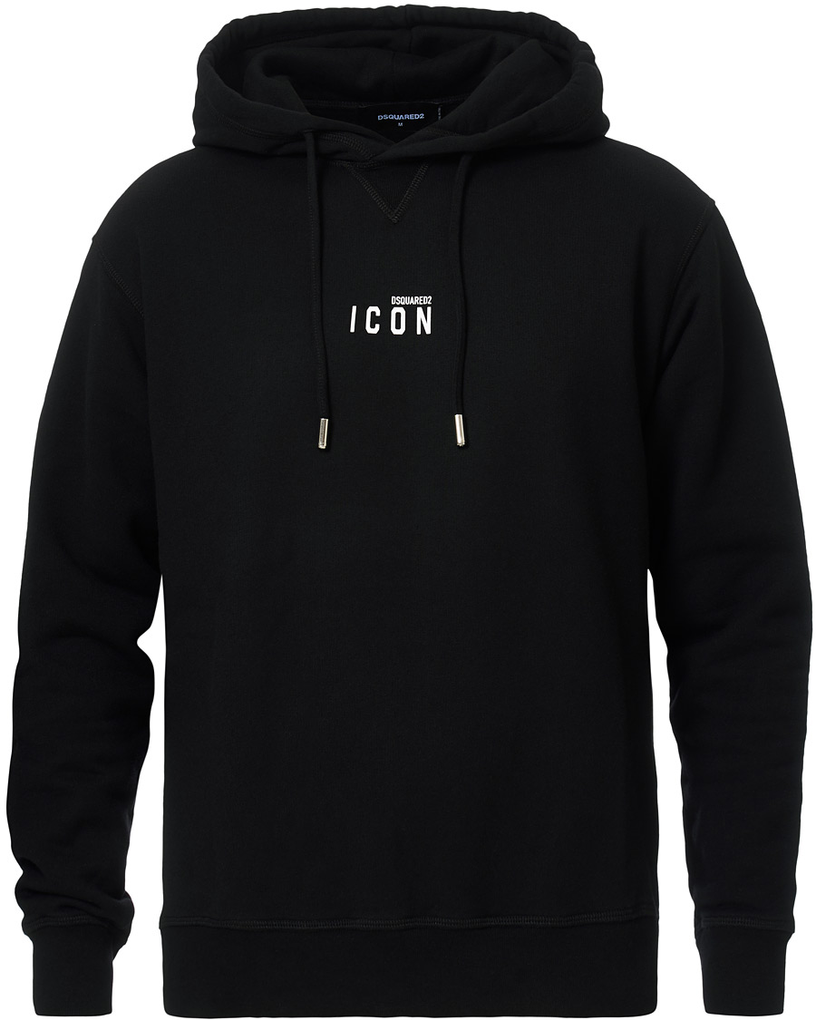 Herr | Tröjor | Dsquared2 | Cool Fit Icon Small Logo Hoodie Black