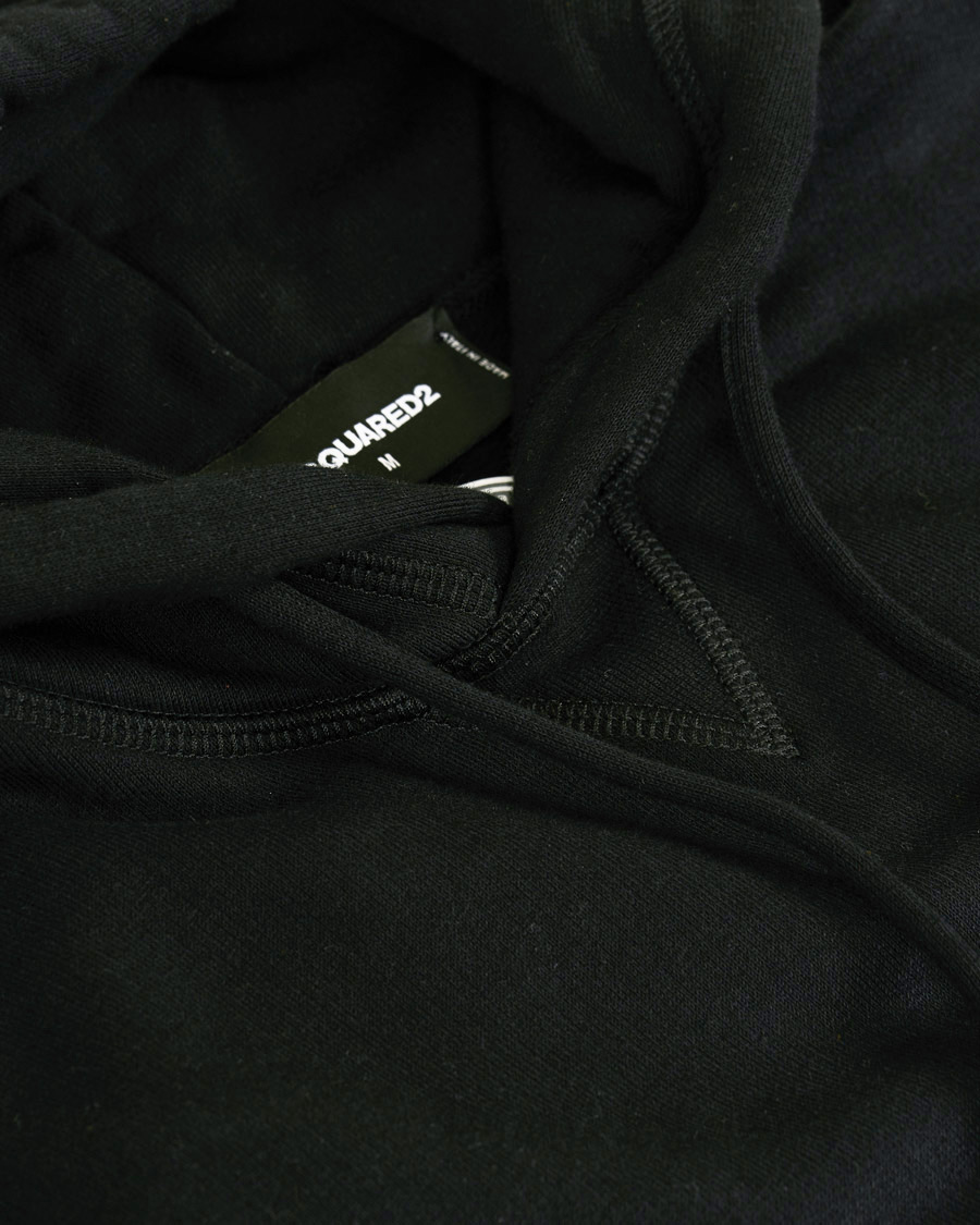 Herr | Tröjor | Dsquared2 | Cool Fit Icon Small Logo Hoodie Black