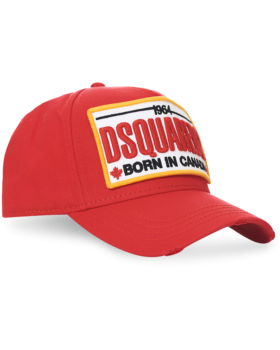 Herr | Dsquared2 Logo Cap Red | Dsquared2 | Logo Cap Red