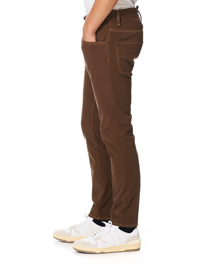 Herr | Byxor | Dsquared2 | Skater 5-Pocket Jeans Bull Garment Dyed Brown