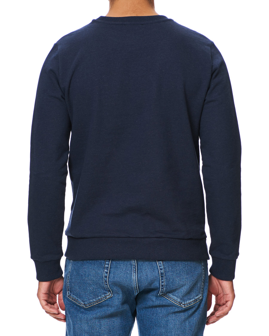 Herr | Tröjor | A.P.C. | Malcolm College Sweatshirt Navy