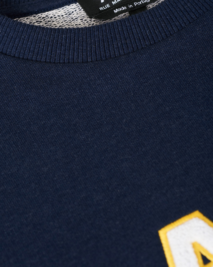 Herr | Tröjor | A.P.C. | Malcolm College Sweatshirt Navy