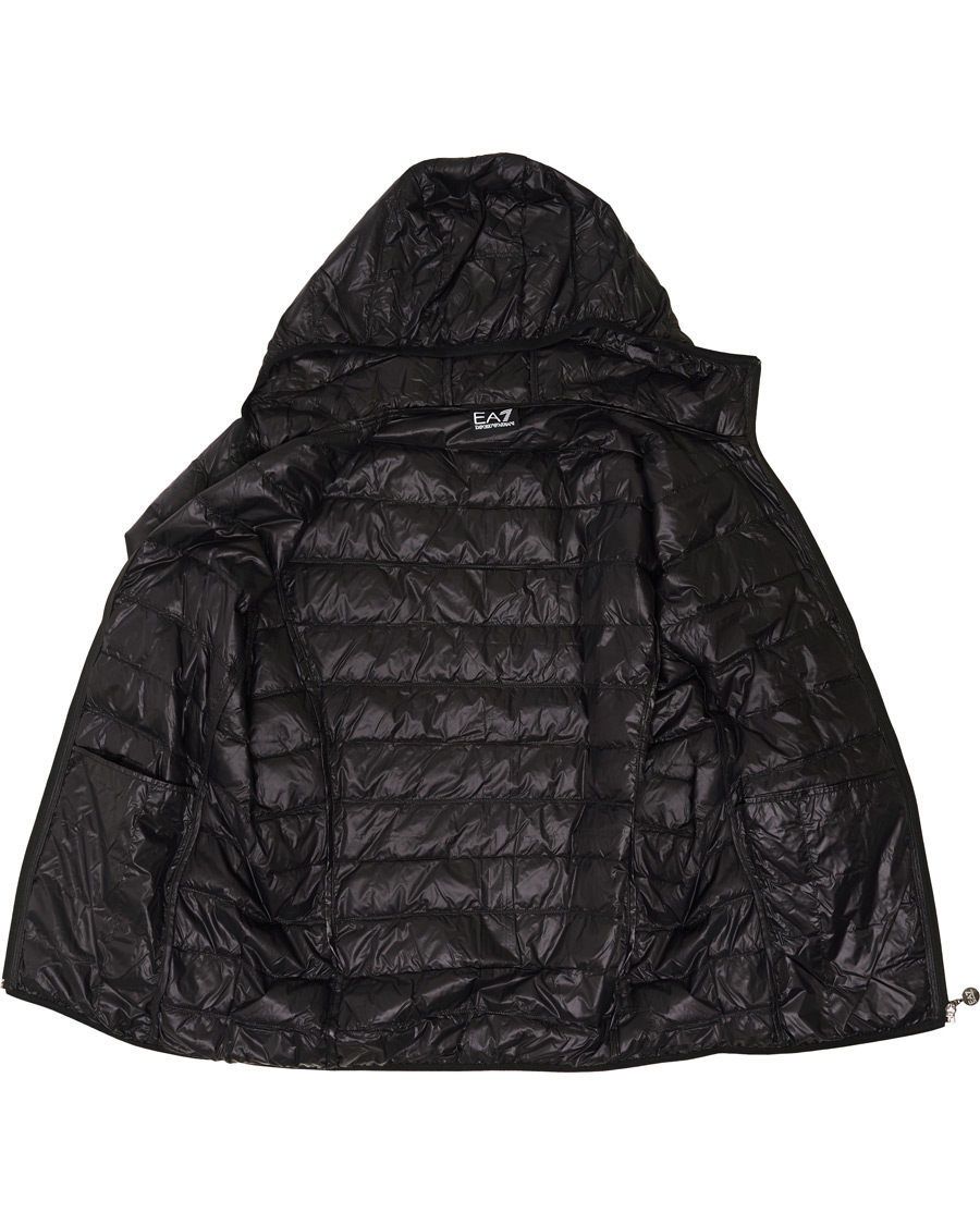 Herr | Jackor | EA7 | Train Core Light Down Hoodie Jacket Black/Gold