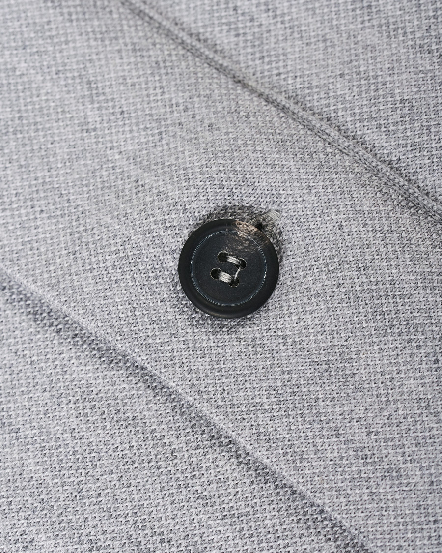 Herr | Tröjor | 14 Savile Row | Silk/Cashmere/Wool Cardigan Pale Grey