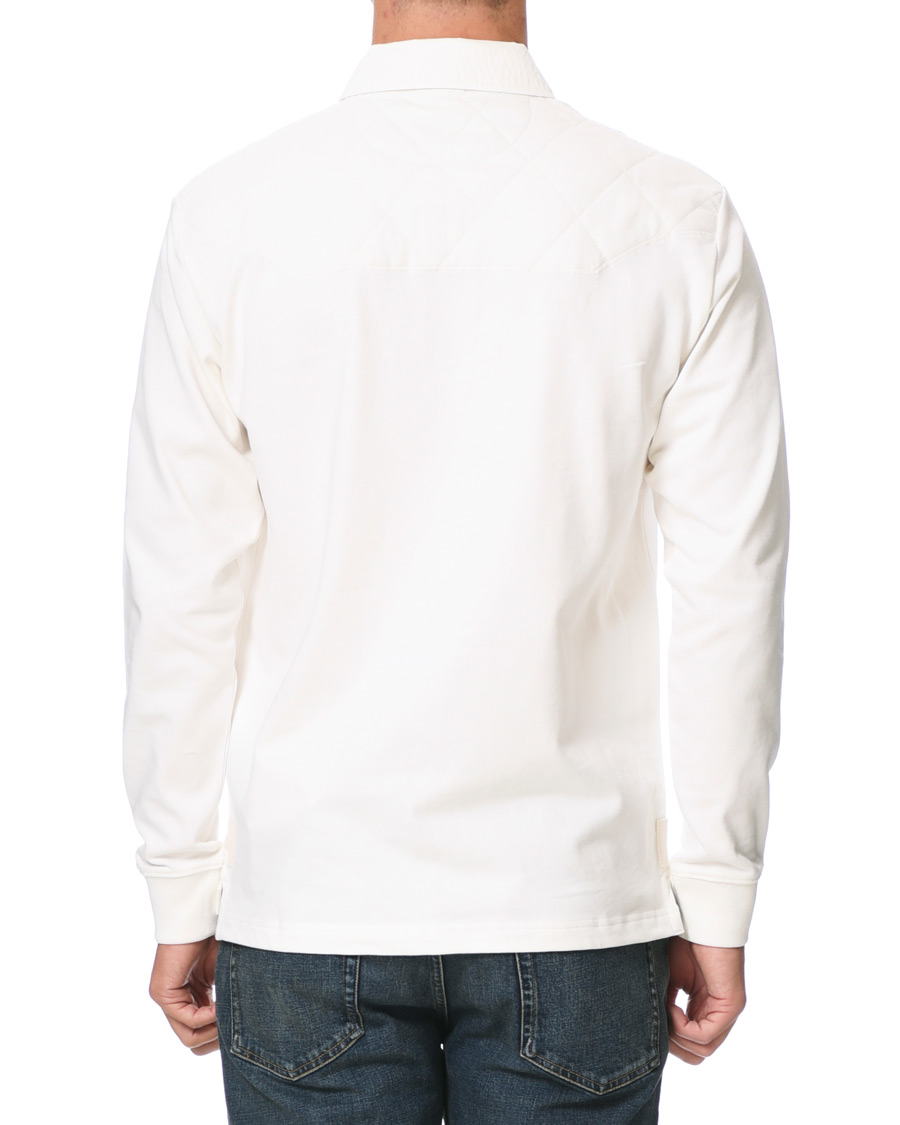 Herr | Tröjor | Hackett | Lions Long Sleeve Rugby Off White