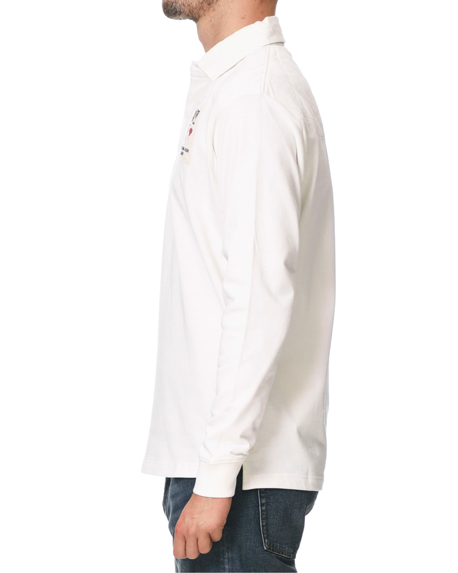 Herr | Tröjor | Hackett | Lions Long Sleeve Rugby Off White