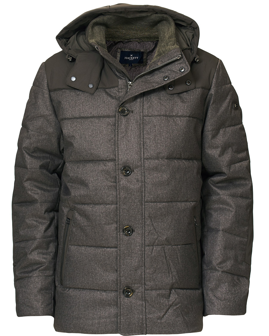 Herr | Jackor | Hackett | Classic Puffer Grey