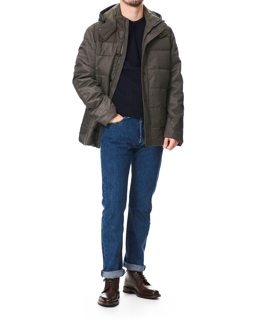 Herr | Jackor | Hackett | Classic Puffer Grey