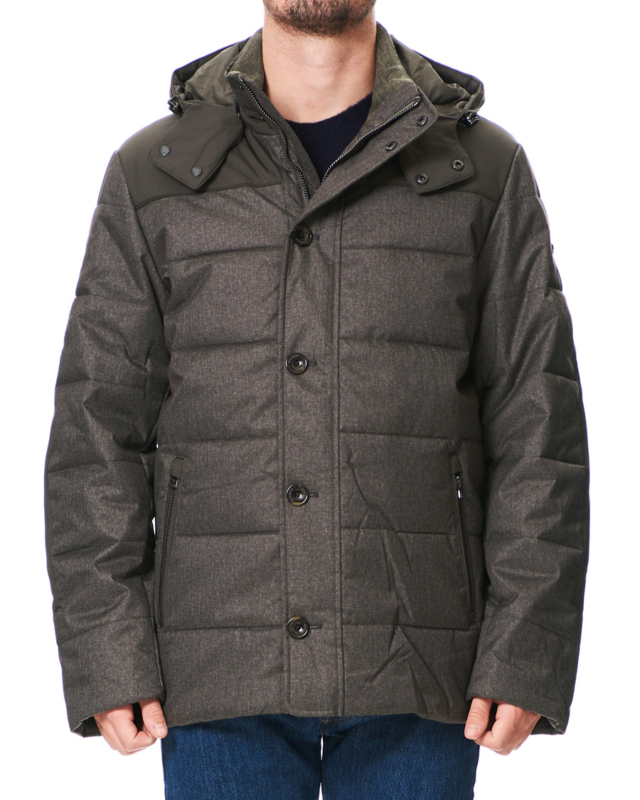 Herr | Jackor | Hackett | Classic Puffer Grey