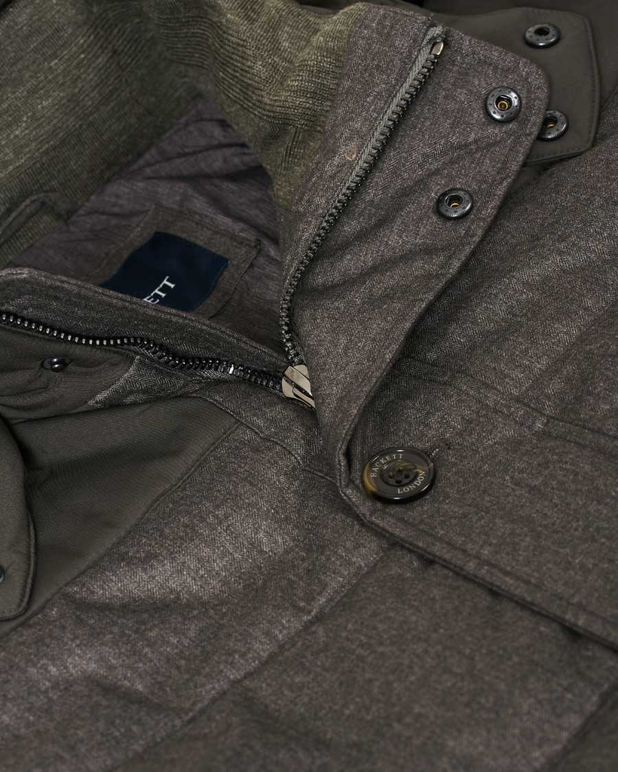 Herr | Jackor | Hackett | Classic Puffer Grey