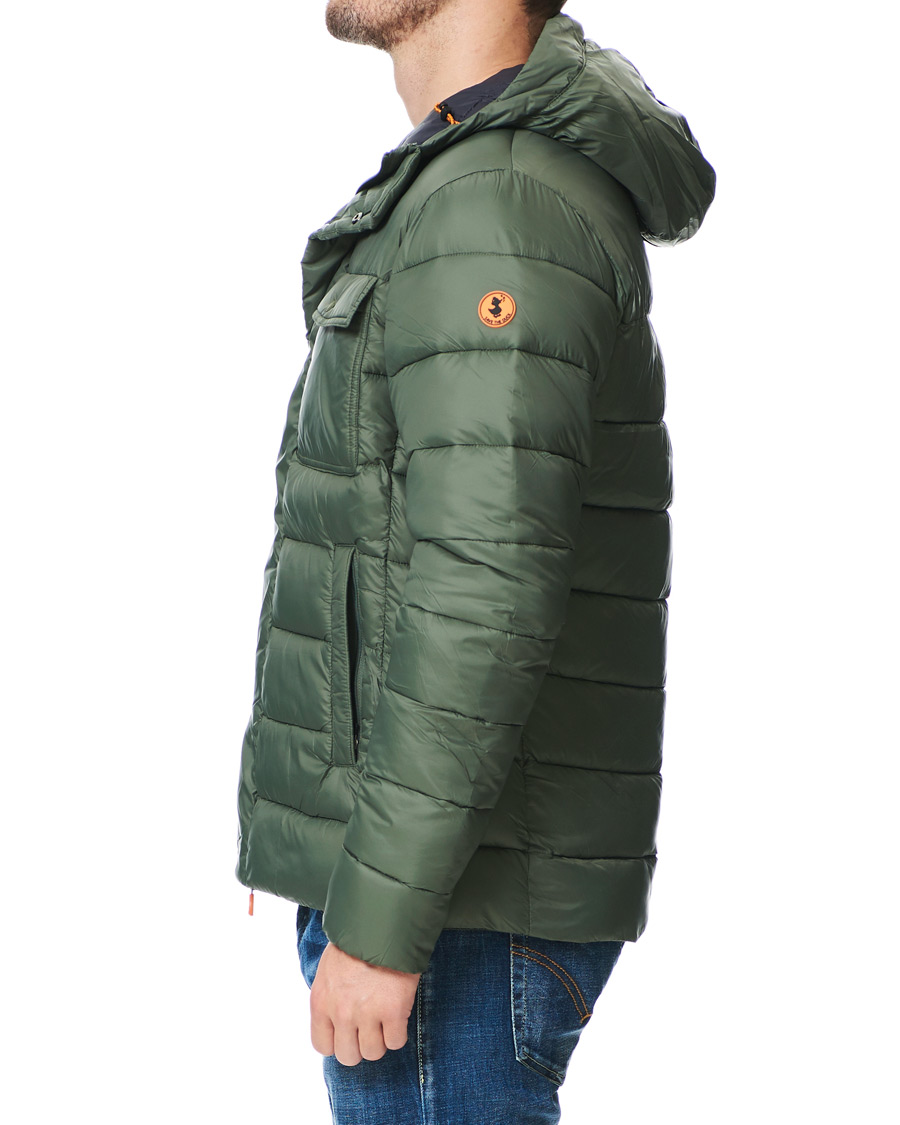 Herr | Jackor | Save The Duck | Lightweight Padded Front Pocket Jacket Thyme Green
