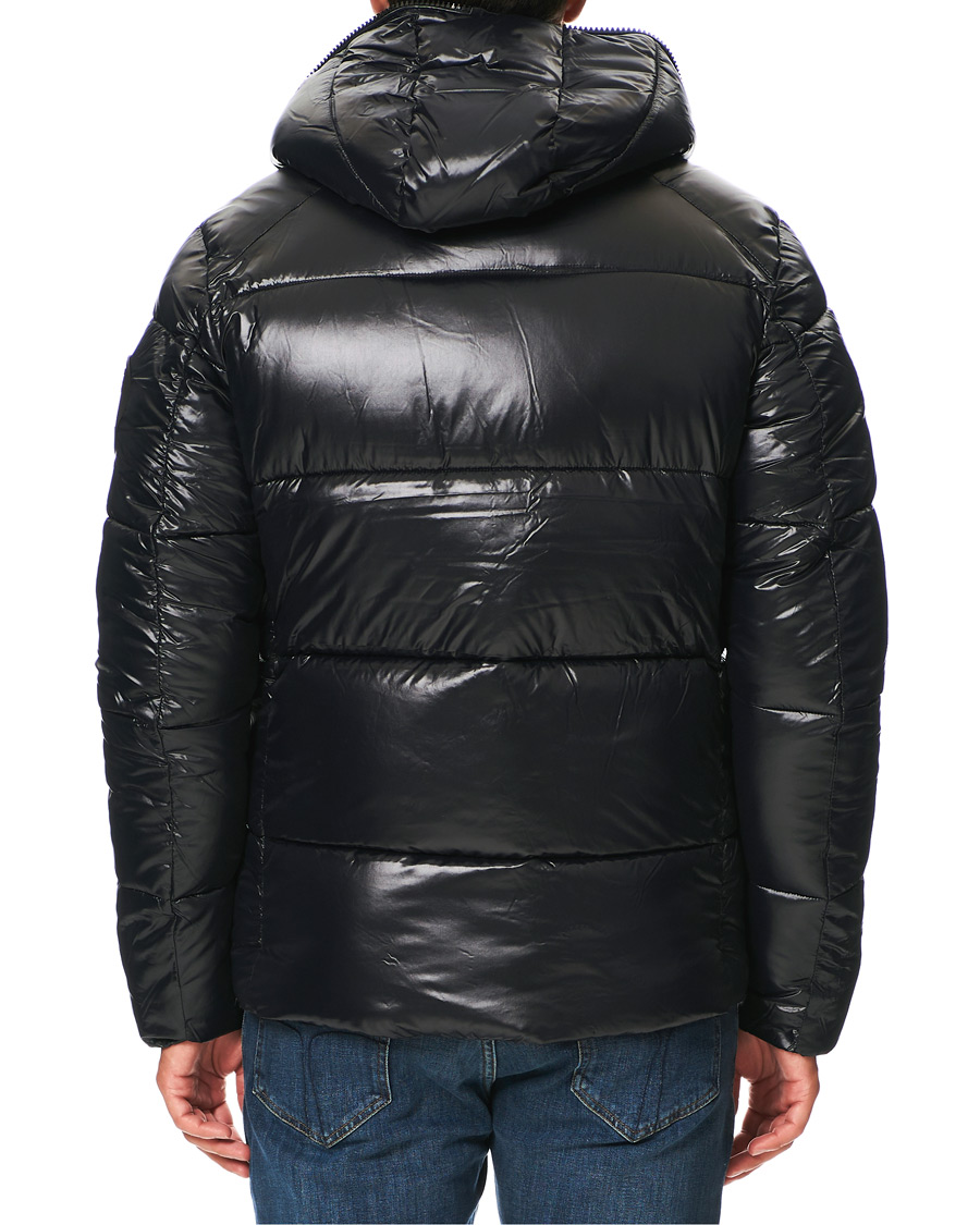 Herr | Jackor | Save The Duck | Mid Length Padded Puffer Black