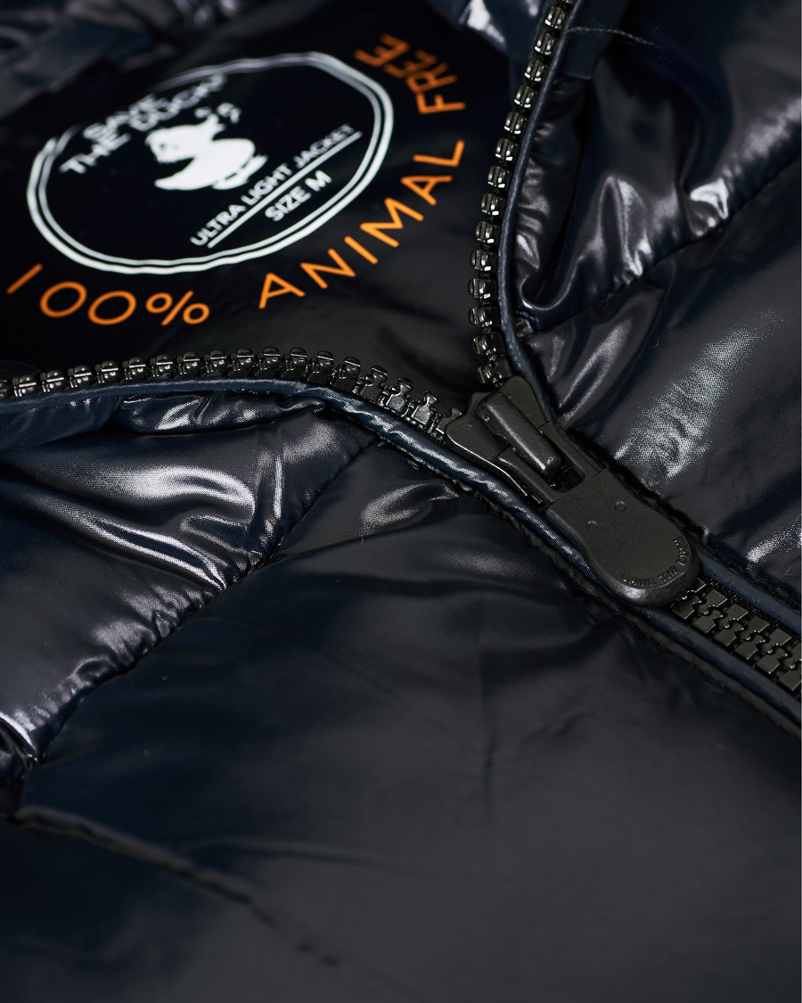 Herr | Jackor | Save The Duck | Mid Length Padded Puffer Black